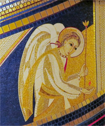 Mozaik p.Ivan Rupnik - San Giovanni Rotondo